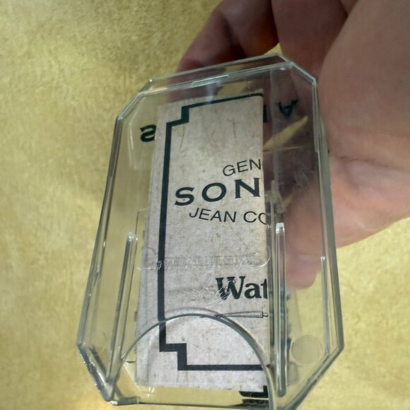 Sonoma Black Leather Watch - Adjustable Band - Square Face - Picture 4 of 6